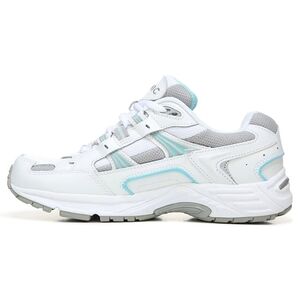 Vionic Women's Classic Walker Sneakers White Blue Leather Size 6 EUC